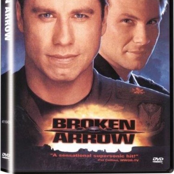 Broken Arrow DVD John Travolta Christian Slater 1996 Action Thriller - Picture 1 of 4